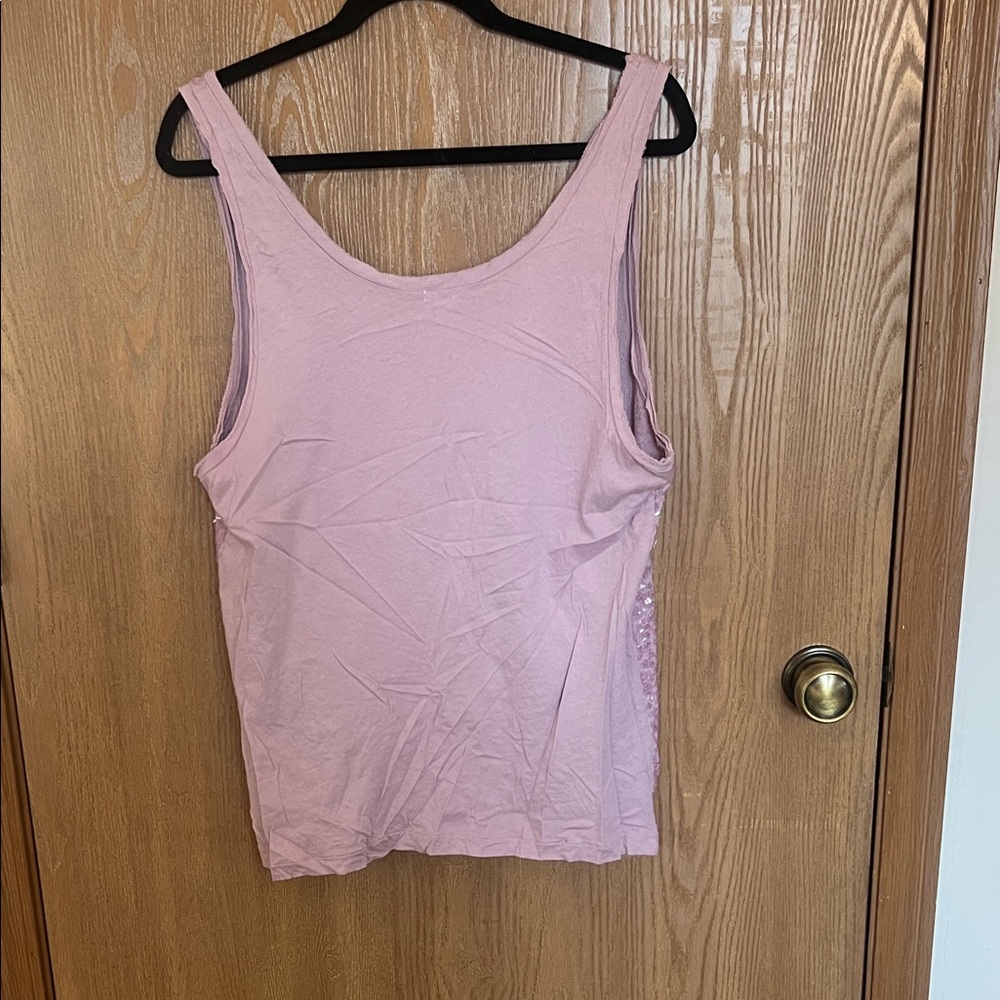 J. Crew Sparkling Lilac Sequin Tank Top - Picture 6 of 6
